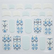 画像3: ビー・エヌ ニットネイル 生地 アイスハート NTK-5 ※パッケージなし［メール便OK］ (3)