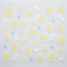 画像2: ビー・エヌ 3Dクリスタルシリーズ アネモネ イエロー CRN-8 ※パッケージなし［メール便OK］ (2)