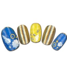 画像2: ビー・エヌ サニーネイルシール オーロラシェル SYS-3 ※パッケージなし［メール便OK］ (2)