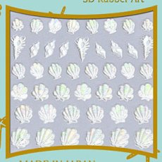 画像1: ビー・エヌ サニーネイルシール オーロラシェル SYS-3 ※パッケージなし［メール便OK］ (1)