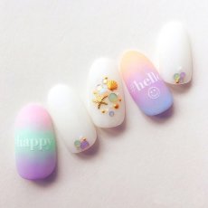 画像6: ネイルシール ハッシュタグ Gold/Black DTL［メール便OK］ (6)