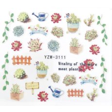 画像1: ウォーターネイルシール プラントガーデン YZW-3111［メール便OK］ (1)