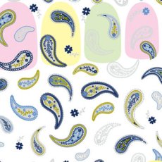 画像1: ビー・エヌ アンティークシール ペイズリー ANT-7 ※パッケージなし［メール便OK］ (1)