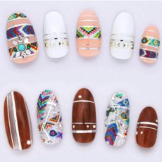 画像2: ウォーターネイルシール ミサンガ DS-270 ※パッケージなし［メール便OK］ (2)