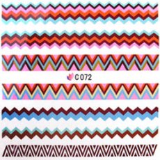 画像1: ウォーターネイルシール エスニック C072［メール便OK］ (1)