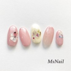 画像4: ウォーターネイルシール 水彩フラワー YZW-166［メール便OK］ (4)