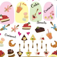 画像1: ビー・エヌ アンティークシール ティータイム ANT-9 ※パッケージなし［メール便OK］ (1)