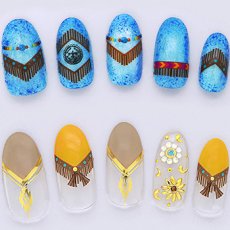 画像3: ウォーターネイルシール フリンジ DS-269 ※パッケージなし［メール便OK］ (3)