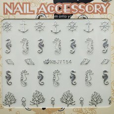 画像3: ネイルシール タツノオトシゴ HBJY154［メール便OK］ (3)