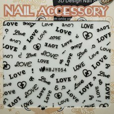 画像4: ネイルシール メッセージ LOVE HBJY054［メール便OK］ (4)