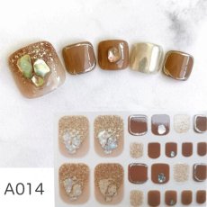 画像5: 貼るだけ簡単♪フルサイズフットシール 全７種［メール便OK］ (5)