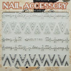 画像3: ネイルシール ネイティブ&エスニック HBJY146［メール便OK］ (3)