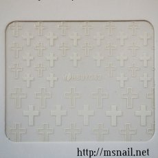 画像3: ネイルシール フレーム クロス HBJY043［メール便OK］ (3)