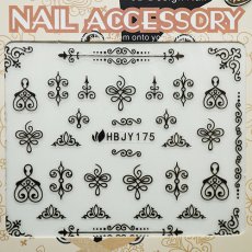 画像3: ネイルシール ロココ オリエンタル HBJY175［メール便OK］ (3)