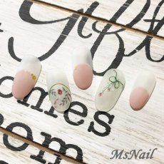 画像5: ネイルシール フラワー ボタニカル E362［メール便OK］ (5)