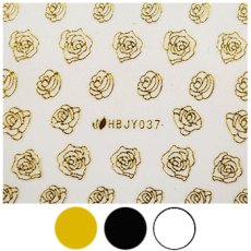 画像1: ネイルシール ローズ HBJY037［メール便OK］ (1)