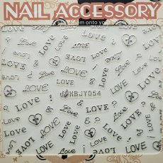 画像3: ネイルシール メッセージ LOVE HBJY054［メール便OK］ (3)
