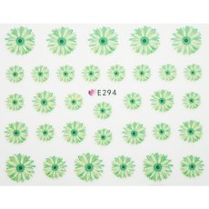 画像2: 在庫限り ネイルシール フワラー 押し花 E294?301［メール便OK］ (2)