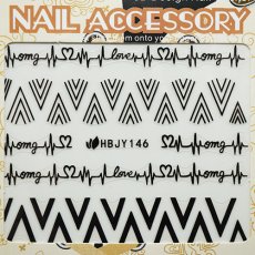 画像4: ネイルシール ネイティブ&エスニック HBJY146［メール便OK］ (4)