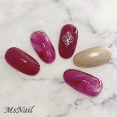 画像6: ネイルシール ロココ オリエンタル HBJY177［メール便OK］ (6)