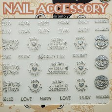 画像3: ネイルシール POP HAPPY! HBJY168［メール便OK］ (3)