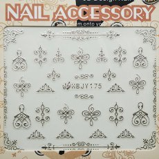 画像2: ネイルシール ロココ オリエンタル HBJY175［メール便OK］ (2)