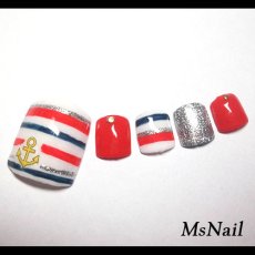 画像2: ネイルシール SUMMER マリン オーシャン E257［メール便OK］ (2)