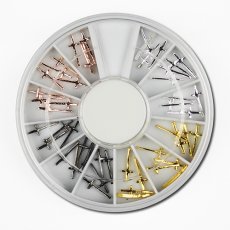 画像2: クロスパーツ 4色セット (48P)［メール便OK］ (2)