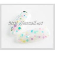 画像3: パステル六角ホログラム1mm お得な12色セット RNAG-46［メール便OK］ (3)