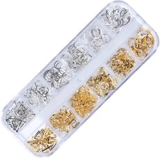 画像1: フレームパーツセット Gold&Silver［メール便OK］ (1)