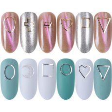 画像2: フレームパーツセット Gold&Silver［メール便OK］ (2)