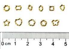 画像2: メタルフレームセット ブリオン Gold/Silver RNMF67［メール便OK］ (2)