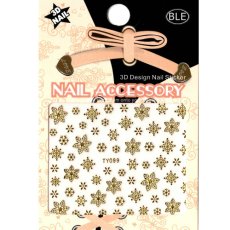 画像2: ネイルシール 雪の結晶 TY099［メール便OK］ (2)