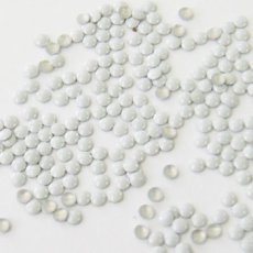 画像3: メタルスタッズ ラウンド ブラック/グレイッシュホワイト 約100P［メール便OK］ (3)