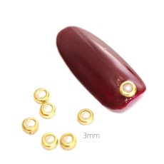 画像2: ネイルジュエリー フレーム付ストーン 50P［メール便OK］ (2)