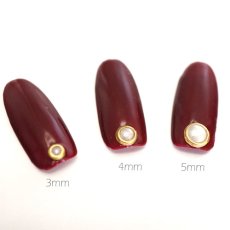 画像4: ネイルジュエリー フレーム付ストーン 50P［メール便OK］ (4)