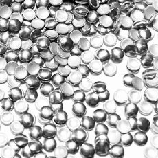 画像3: メタルスタッズ ラウンド ゴールド/シルバー 約100P［メール便OK］ (3)