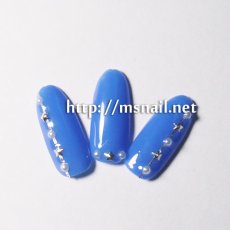 画像4: 在庫限り メタルスタッズ スター シルバー 3x3mm 30個 WJ3-3S［メール便OK］ (4)