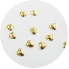 画像2: メタルスタッズ ハート［メール便OK］ (2)