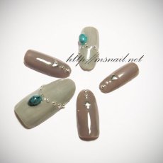 画像3: メタルスタッズ トライアングル 100個［メール便OK］ (3)