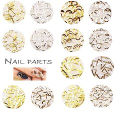 画像2: メタルパーツ 中抜き［メール便OK］ (2)