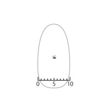 画像2: 在庫限り メタルスタッズ スクエア シルバー 1mm 50個 JSP07S［メール便OK］ (2)