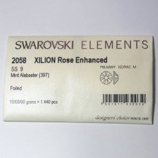 画像2: SWAROVSKI スワロフスキー ミントアラバスター SS9［メール便OK］ (2)