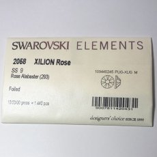 画像2: SWAROVSKI スワロフスキー ローズアラバスター SS9［メール便OK］ (2)
