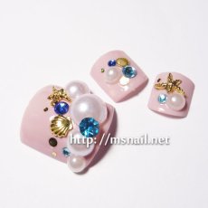 画像9: ネイルパーツ メタルシェル 20個［メール便OK］ (9)