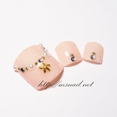 画像4: カーブ付　ネイルパーツ スターフィッシュ 3size 5個［メール便OK］ (4)
