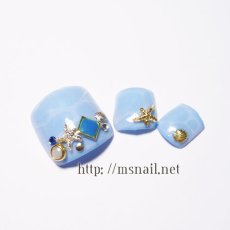 画像3: カーブ付　ネイルパーツ スターフィッシュ 6x7mm 10個［メール便OK］ (3)