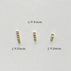 画像2: ネイルパーツ メッシュスティック 50個［メール便OK］ (2)