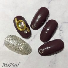 画像4: カーブ付 メタルパーツ ブリオンフレーム ゴールド 10個［メール便OK］ (4)