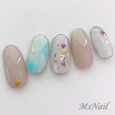 画像10: メタルパーツ リーフ  ゴールド＆シルバー 2x5mm 100個［メール便OK］ (10)